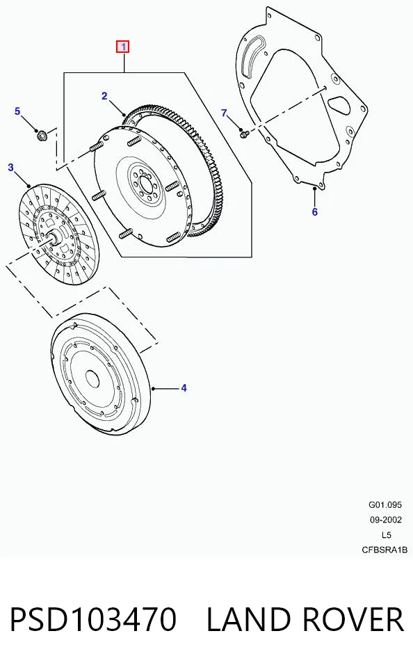 PSD103470 Land Rover