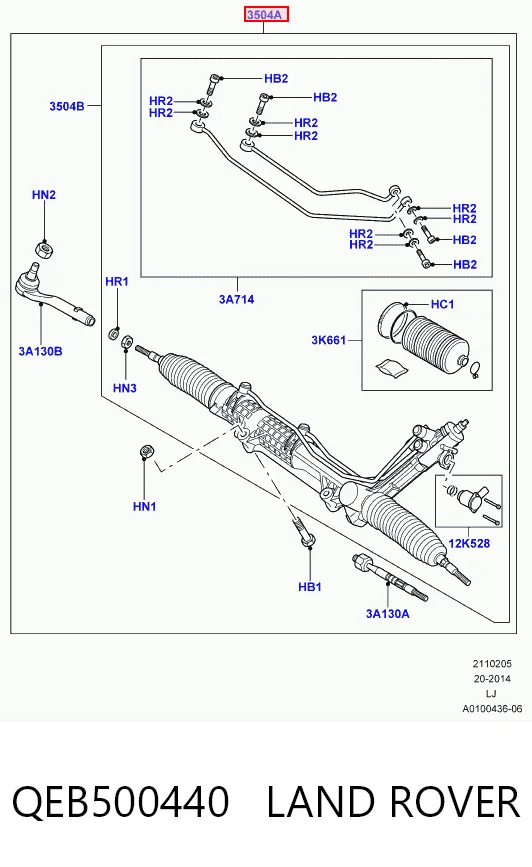 QEB500440 Land Rover
