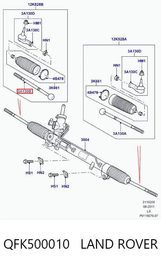 QFK500010 Land Rover