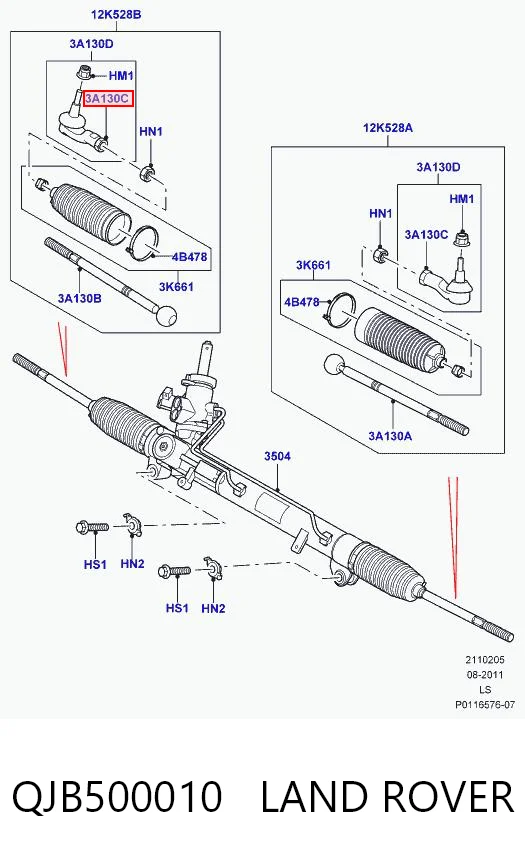  para Land Rover Discovery III (LR3)