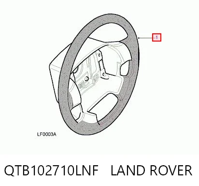 Volante Land Rover Range Rover II LP, P38A ao melhor preço