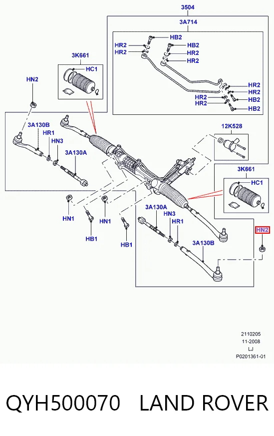 QYH500070 Land Rover