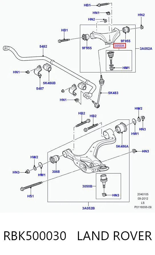  Range Rover I SUV (2005-2013) original desde 22,18 €
