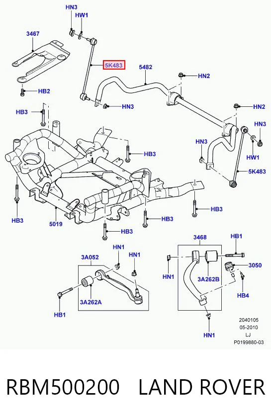  Range Rover III SUV (2002-2009) original desde 23,22 €