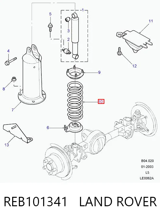 REB101341 Land Rover