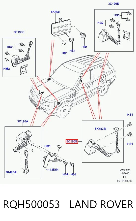 RQH500053 Land Rover