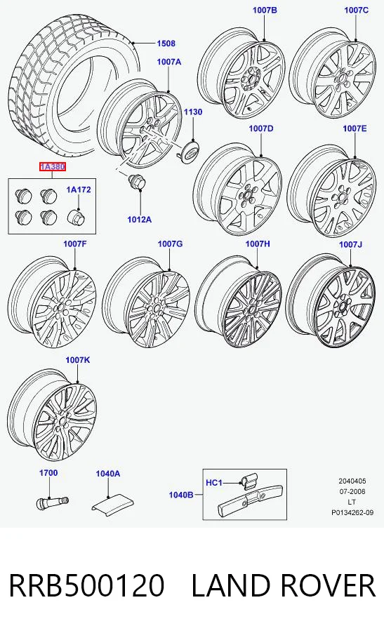 Parafuso de roda Land Rover Range Rover I L320 ao melhor preço
