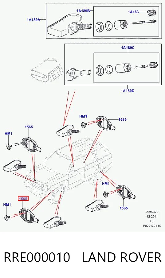 RRE000010 Land Rover