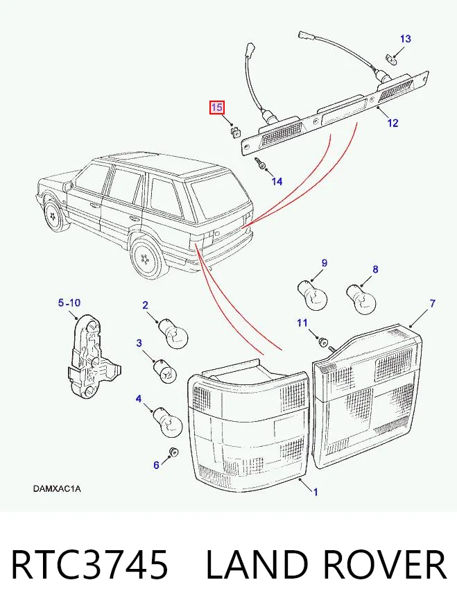RTC3745 Land Rover 