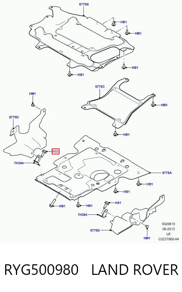 RYG500980 Land Rover