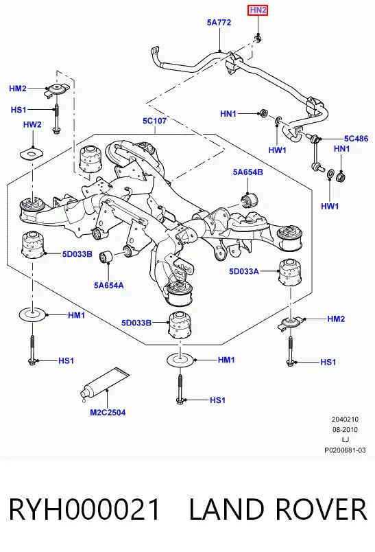 RYH000021 Land Rover