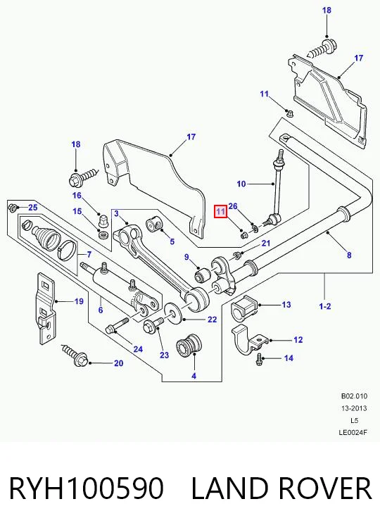 RYH100590 Land Rover