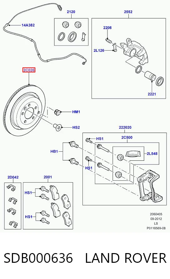 SDB000636 Land Rover