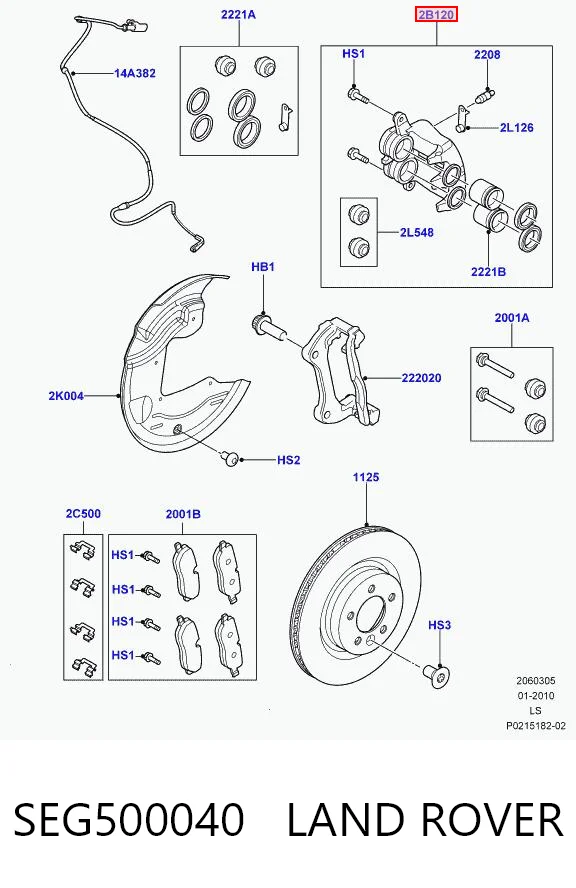SEG500040 Land Rover