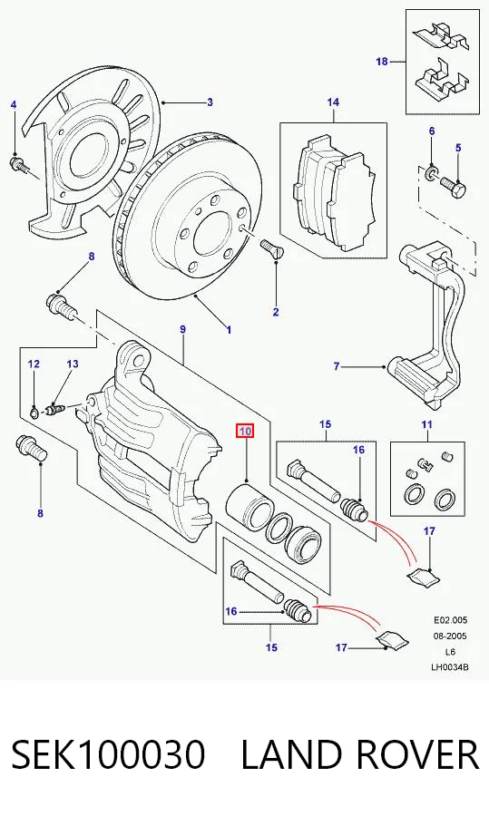 SEK100030 Land Rover