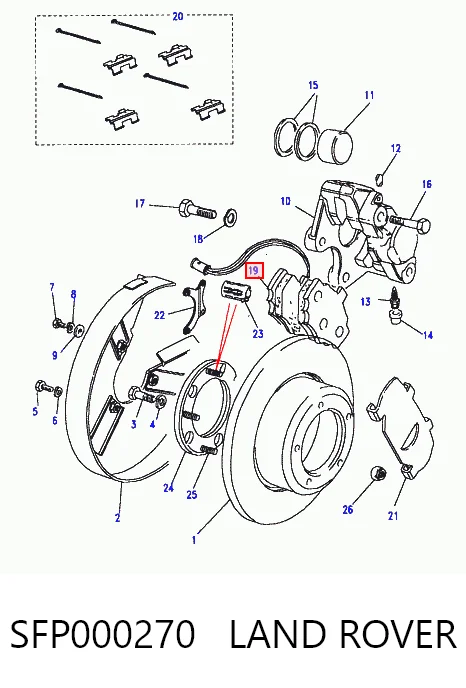 SFP000270 Land Rover