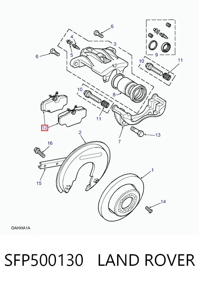SFP500130 Land Rover