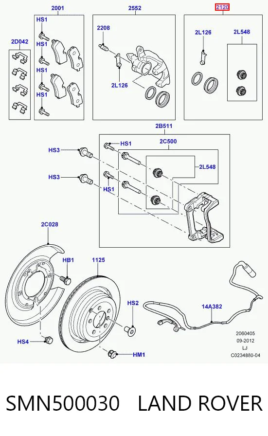 Kit de reparação de suporte do freio traseiro Chevrolet Captiva preço, a partir de 6,46 USD