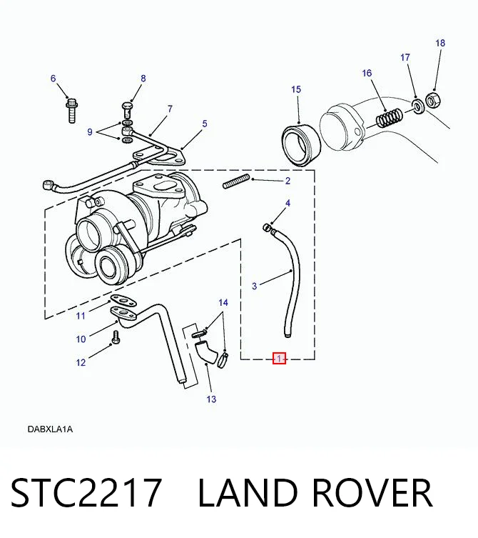 4917706501 Mitsubishi Turbina