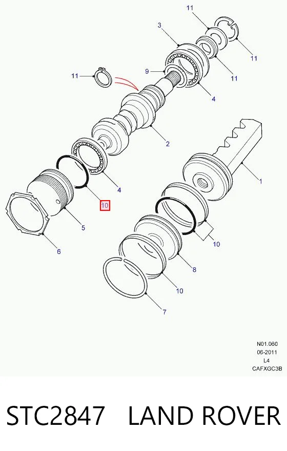 Bucim do mecanismo de direção, kit de reparação Ford STC2847 preço, a partir de 61,11 USD