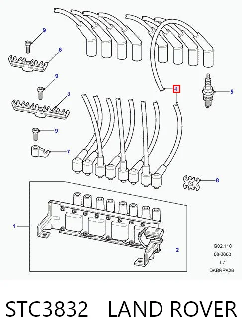 Fios de alta voltagem, kit Land Rover Discovery preço, a partir de 50,33 USD