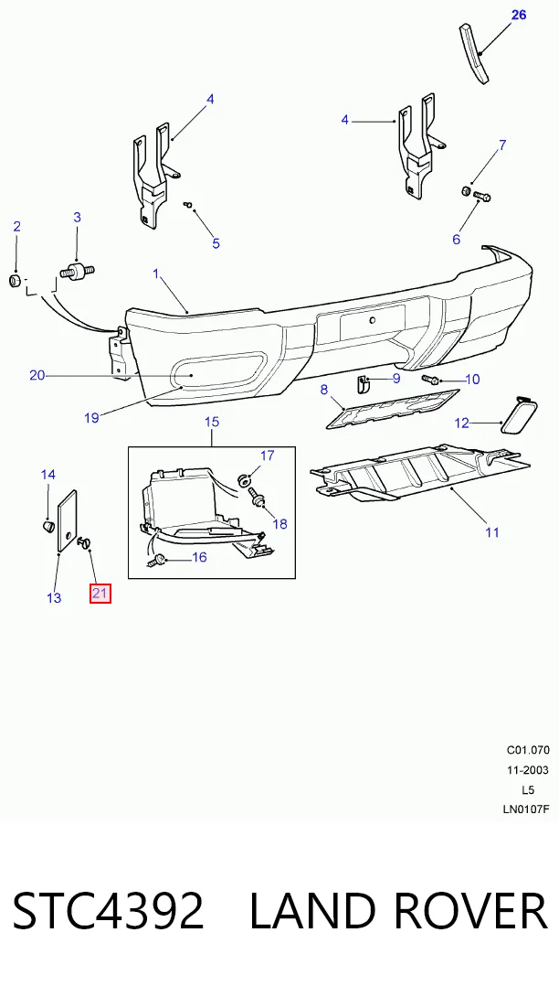 STC4392 Land Rover