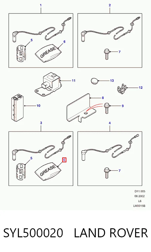 SYL500020 Land Rover