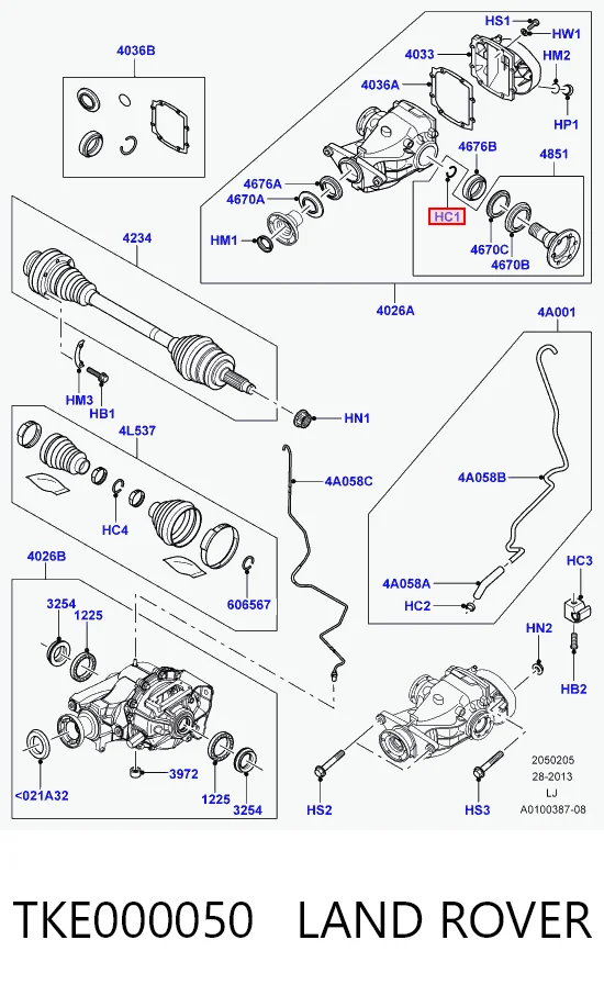 TKE000050 Land Rover