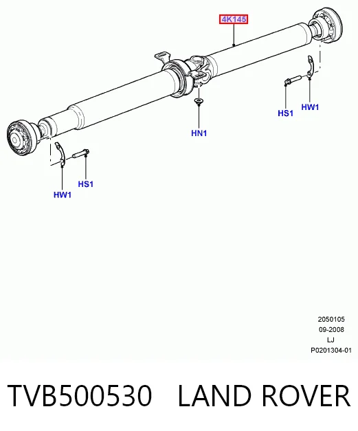 Compre TVB500400 Nissan/Infiniti Junta universal traseira montada