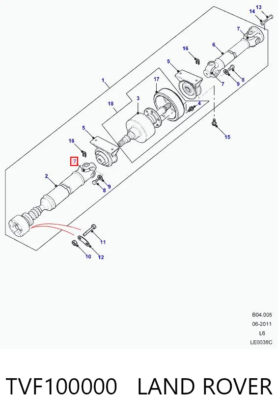 TVF100000 Land Rover