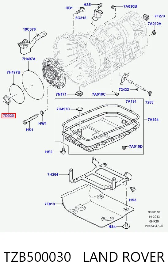 TZB500030 Land Rover