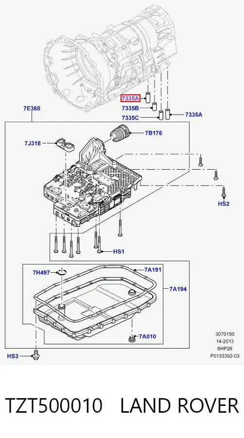 TZT500010 Land Rover
