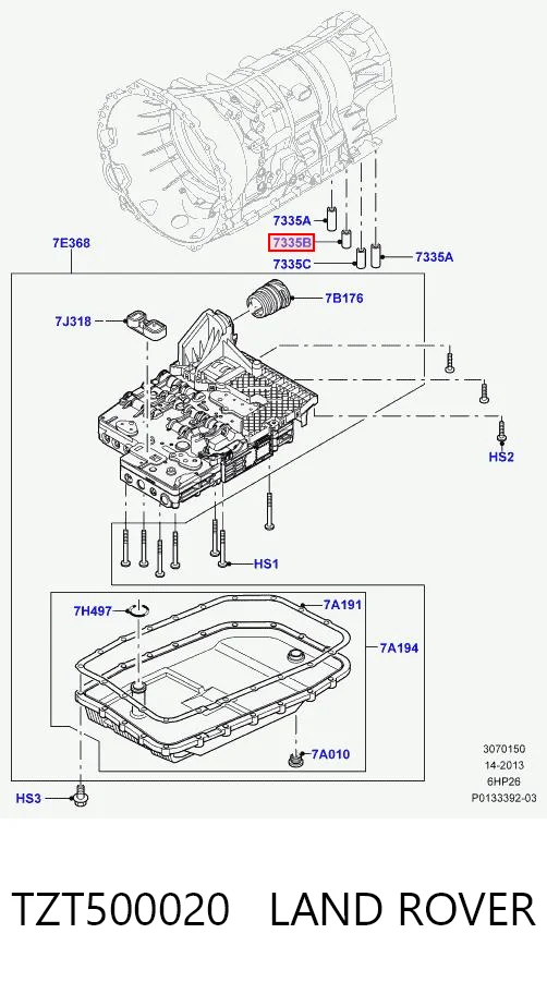 TZT500020 Land Rover