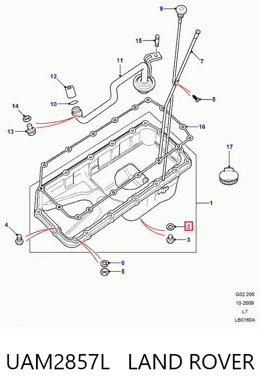 UAM2857L Land Rover