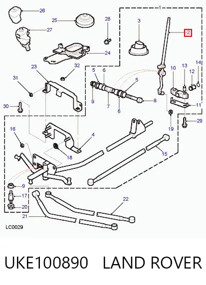 UKE100890 Land Rover