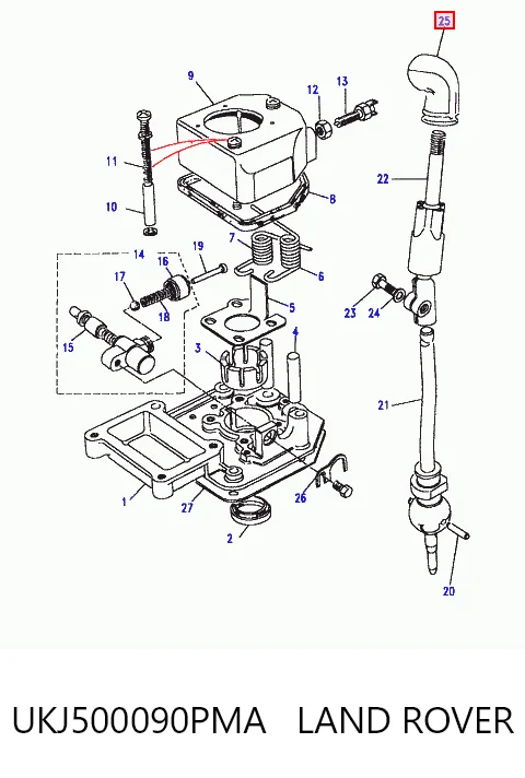 UKJ500090PMA Land Rover