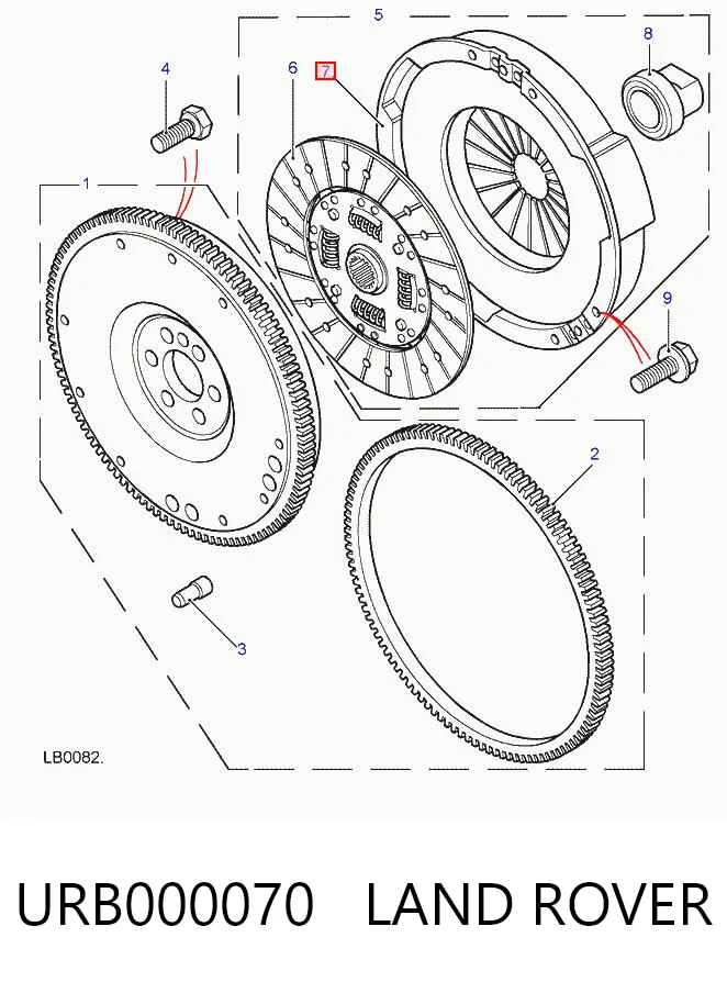 Cesta de embraiagem Land Rover Freelander I L314 ao melhor preço