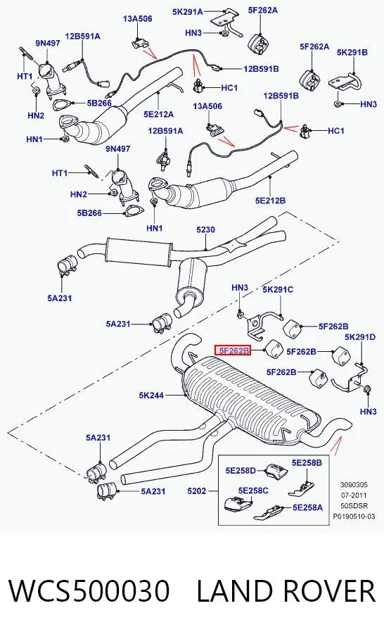 WCS500030 Land Rover