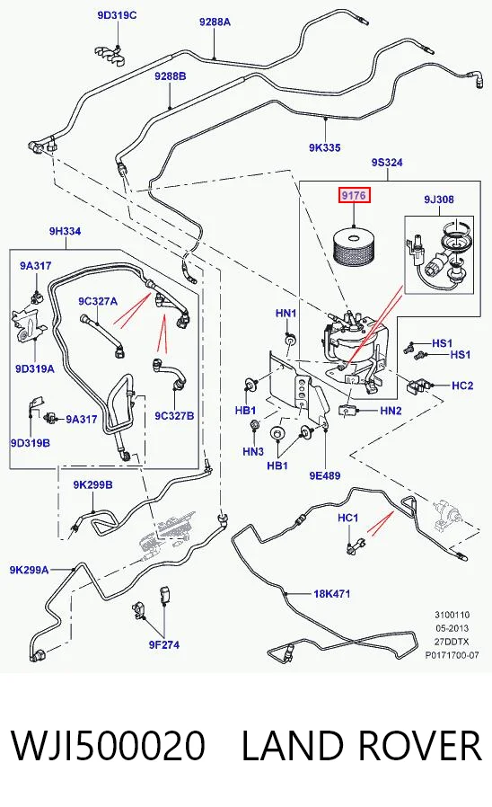 WJI500020 Land Rover