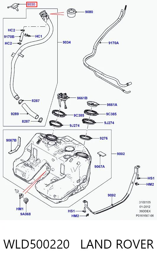 WLD500220 Land Rover