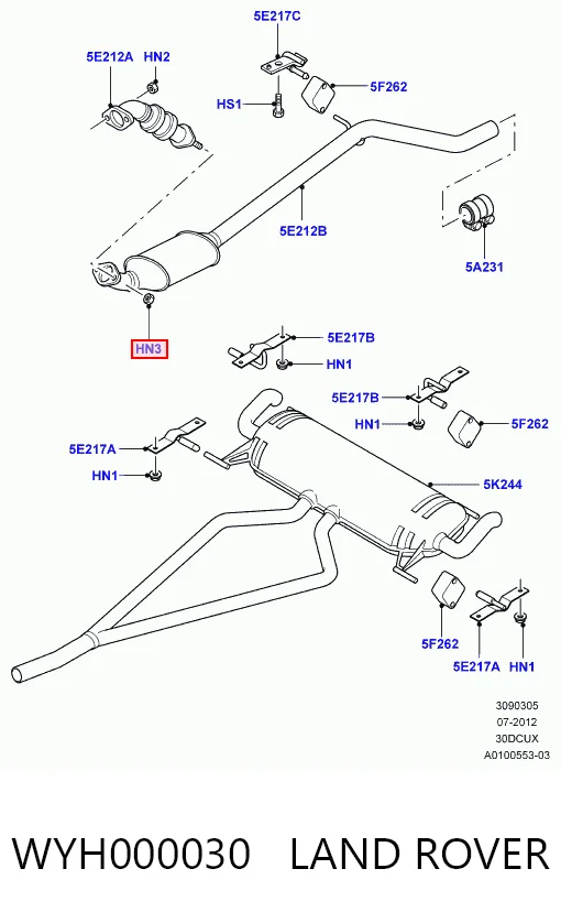 WYH000030 Land Rover
