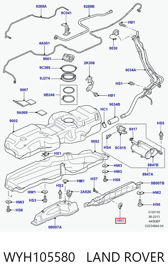 WYH105580 Land Rover