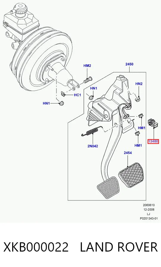 XKB000022 Land Rover