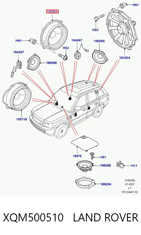 XQM500510 Land Rover