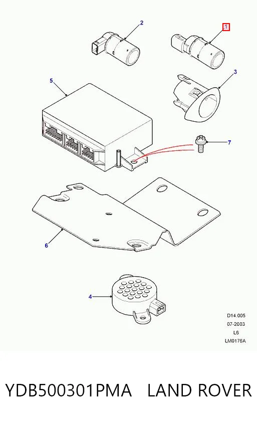 YDB500301PMA Land Rover