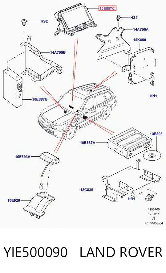 YIE500090 Land Rover