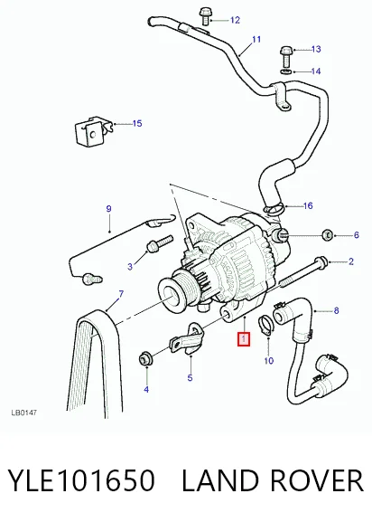 Gerador para Honda Civic VI MB, MC