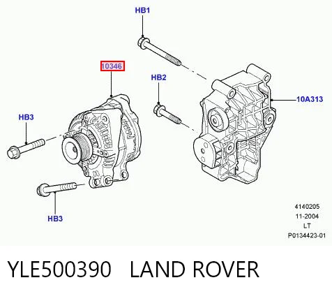 YLE500390 Land Rover Gerador