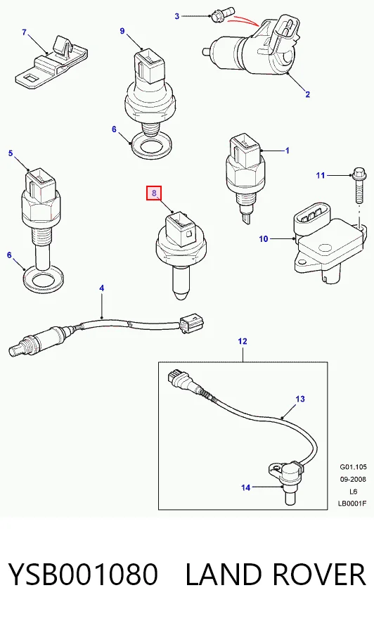 YSB001080 Land Rover
