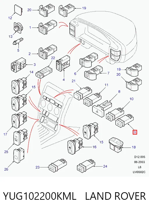 YUG102200KML Land Rover